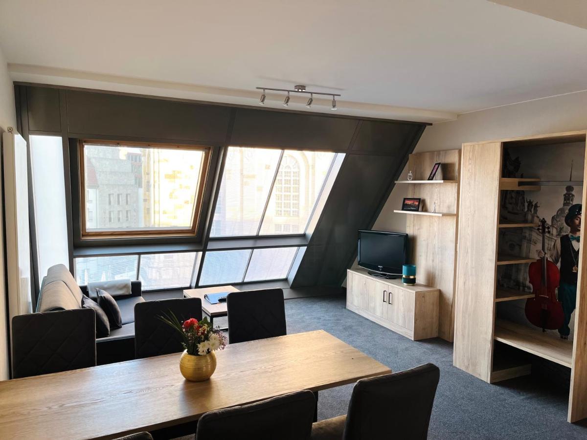 Familienapartment Mit Panoramablick Zur Frauenkirche Dresden Buitenkant foto